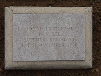 Struma Military Cemetery - Lee, Herbert Victor